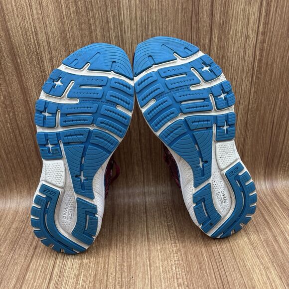 Brooks Adrenaline GTS 22 Women's Size 9.5 B  Magenta/Raspberry/White Sneakers - Picture 6 of 9